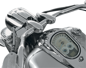 Liner Pullback Handlebar Riser Silver