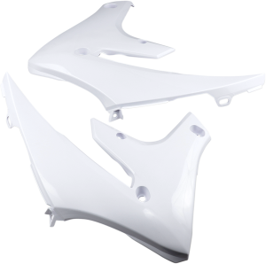 Powerflow Intake Radiator Shrouds White