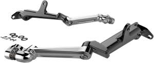 Driver Floorboard Highway Peg Mounts Silver, 2, nordicamoto.ro