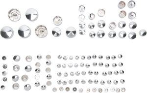 Bolt Cover Deluxe Kit Silver