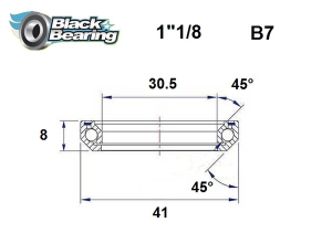 Headset Bearing, 2, nordicamoto.ro
