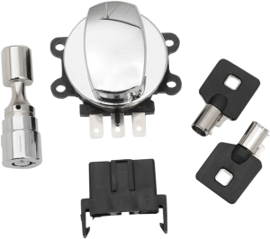 Side Hinge Ignition Switch Black, 2, nordicamoto.ro