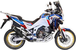 Tobă de eșapament LeoVince LV One Evo Black Edition Slip-On pentru Honda CRF1100L Africa Twin / Adventure Sports (2024-2026), 2, nordicamoto.ro
