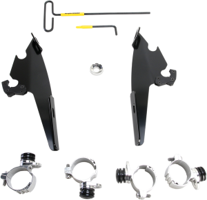 Batwing Fairing Trigger-lock Mounting Kit Black