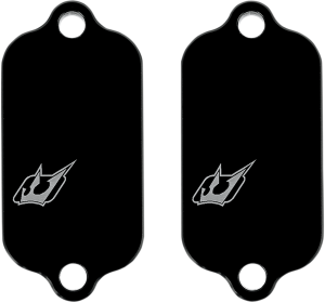 Engine Block Off Plates Black, 1, nordicamoto.ro