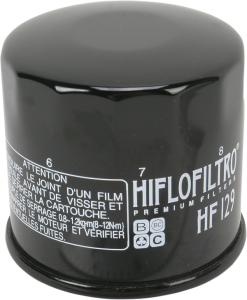 Premium Oil Filter Black