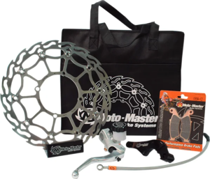 Brake KitStreet: 320mm Floating Flame Brake Pads-line, Radial Master Cylinder, 1, nordicamoto.ro