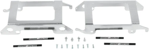 MOOSE RACING Radiator Braces Aluminum 