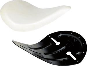 Uncovered Slimline Solo Seat White, 1, nordicamoto.ro