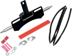 Chrome Rear Turn Signal Relocation Kits Black, Chrome, 1, nordicamoto.ro