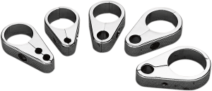 Die-cast Cable Clamp Silver