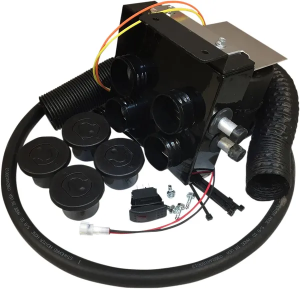 Utv Cab Heater Kit Black 