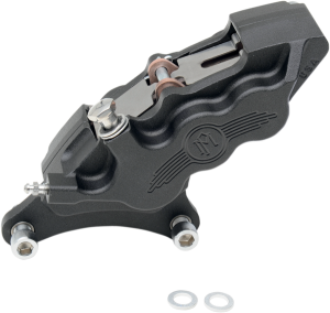 Six-piston Differential-bore Front Caliper Black, Matte, 1, nordicamoto.ro