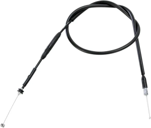 MOOSE RACING Black Vinyl Throttle Cable Black , nordicamoto.ro