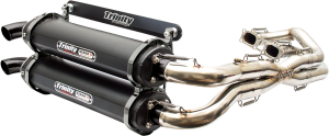Stage 5 Dual Exhaust System Black, 2, nordicamoto.ro
