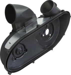 Capac interior și exterior pentru ambreiaj, negru — sistem de montare rapidă, schimbător rapid de viteze, protecții anti-șoc, cutie de bagaje superioară, carenaj, compatibil cu sistemul complet., 2, nordicamoto.ro