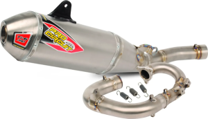 Ti-6 Pro Bc Full Titanium Exhaust System Titanium Look 