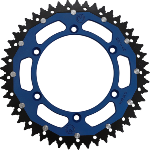 MOOSE RACING Pinion dublu albastru, 2, nordicamoto.ro