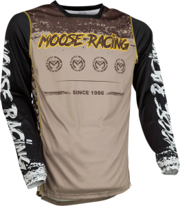 Tricou Moose Racing M1 Brown/Black