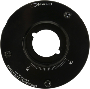 Halo Fuel Cap Base Black, 2, nordicamoto.ro