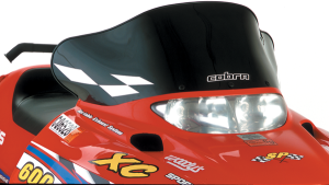 Cobra Windshield Black, White, 1, nordicamoto.ro