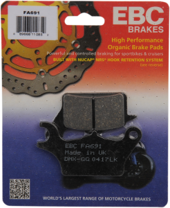 Organic Base (r)fa(r) Brake Pads