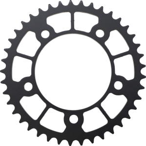 Steel Rear Sprocket Black, Zinc Plated, 2, nordicamoto.ro