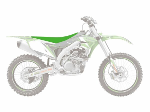 Pyramid Seat Cover Green, 2, nordicamoto.ro