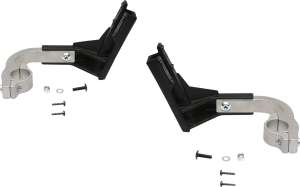 Universal Hardware Kit For 25.4mm Handlebars Black, 1, nordicamoto.ro