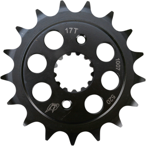 Lightweight Steel Sprocket Black, Zinc