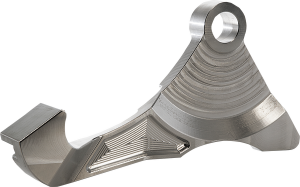 Assault Series Radial Caliper Mount Raw, Silver 