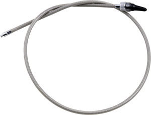 Armor Coat Braided Stainless Steel Speedometer Cable For Harley-davidson Silver