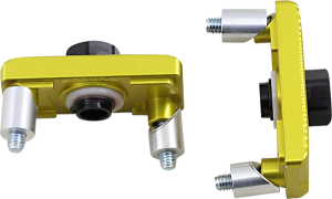Captive Axle Block Sliders Gold, 2, nordicamoto.ro