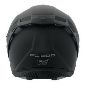 Cască AMOQ FI200, negru mat, XS, 4, nordicamoto.ro