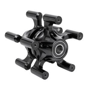 Spider Wheel Hub Black, 4, nordicamoto.ro