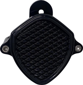 Billet Aluminum Horn Black, 2, nordicamoto.ro