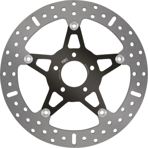 Brake Rotor Black, Chrome, 1, nordicamoto.ro