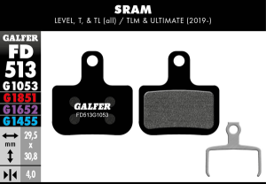 G1053 Standard Brake Pads, 2, nordicamoto.ro