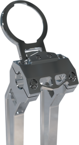 Gauge Mount For Performance Risers Black, Anodized, 2, nordicamoto.ro