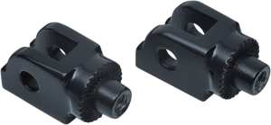 Splined Peg Adapters Black