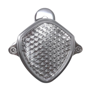 Billet Aluminum Horn Chrome, 2, nordicamoto.ro