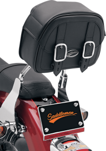 Large Drifter Sissy Bar Bag Black, 1, nordicamoto.ro