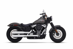 Muffler Slip-on 3.5(r) Duals For Softails Chrome, 1, nordicamoto.ro