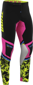 Pantaloni Sportmode Punkd negru-roz-galben, nordicamoto.ro