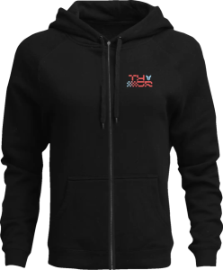 Vantage Zip-up Hoodie Black 