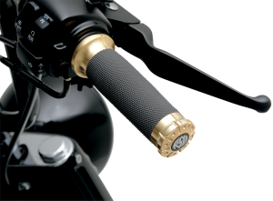 Chrono Grips Black, Brass, 1, nordicamoto.ro