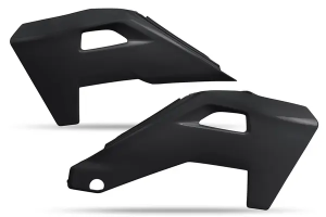 Radiator Covers For Husqvarna Black 