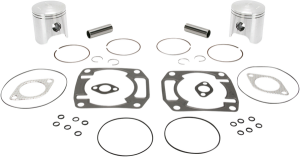 Piston Kit With Gaskets For Snowmobile
