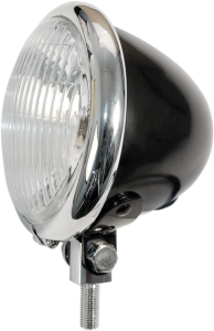 Bates Style 4-1/2(r) Spotlamp Black, Chrome