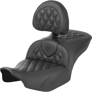 Roadsofa Lattice Stitch Heated Seat Black 